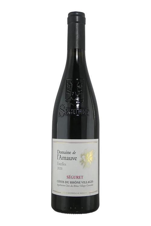 Domaine de l'Amauve Seguret Cotes du Rhone Villages Cuvee Estelles 2023